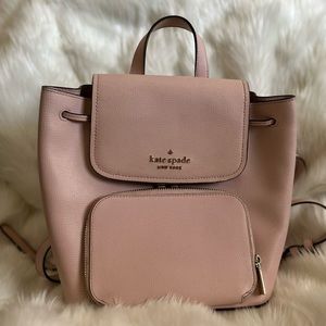 blush pink kate spade backpack